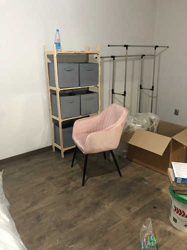 Стул на металлокаркасе Slam dark beige фото покупателя 47