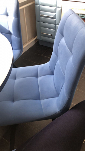 Комплект стульев Чилли 2 шт бежевый / черный фото покупателя 162