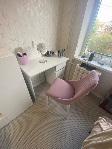 Стул на металлокаркасе Kora green / black фото покупателя 66