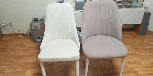 Стул на металлокаркасе Kora light blue / white фото покупателя 337