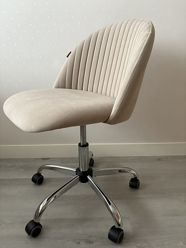 Компьютерное кресло Melody молочное фото покупателя 62