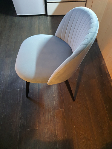 Стул на металлокаркасе Gabi gray / black фото покупателя 321