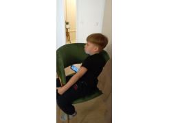 Стул на металлокаркасе Kamelia темно-серый / золотой фото покупателя 15