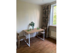 Стол Лота Лофт 140 25 мм юта / белый матовый фото покупателя 772