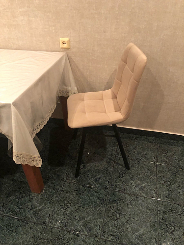 Стул на металлокаркасе Чилли синий / белый фото покупателя 1044