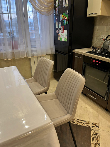 Комплект стульев Вейв 4 шт светло-серый / черный фото покупателя 248