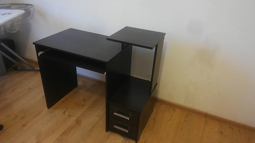 Компьютерный стол Джаз-24 левый дуб молочный фото покупателя 139