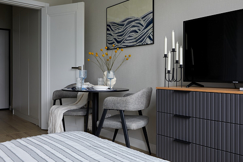 Стул на металлокаркасе Twin brown / black фото покупателя 10