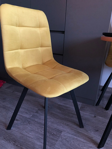 Стул Чилли 2 темно-серый  / черный фото покупателя 873