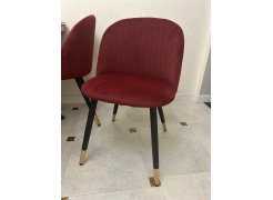 Стул на металлокаркасе Gabi 1 light purple / black фото покупателя 607