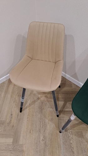 Стул на металлокаркасе Седа К кирпичный / черный фото покупателя 226