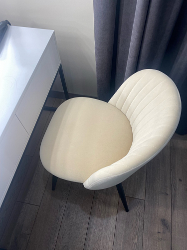 Стул на металлокаркасе Gabi 1 light purple / black фото покупателя 972