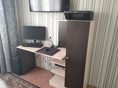 Письменный стол Квартет-6 белый фото покупателя 12