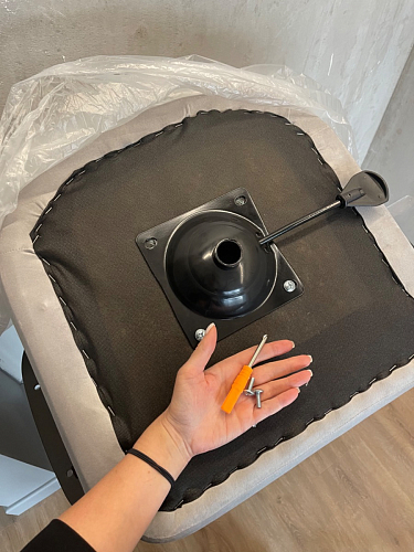 Компьютерное кресло Тибо сиреневый фото покупателя 12