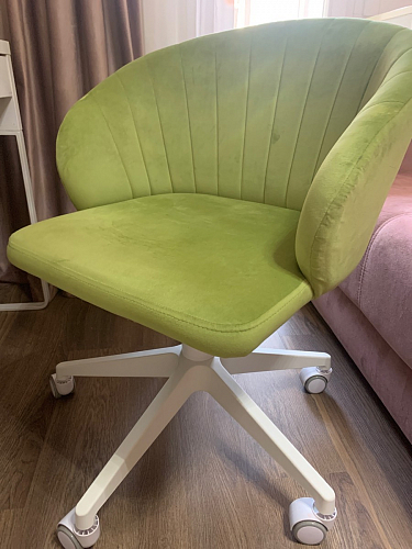 Компьютерное кресло Пард confetti silver серый / черный фото покупателя 159