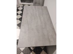 Деревянный стол Лота Лофт 120(160)х75 черный матовый / бетон светлый фото покупателя 896