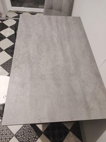 Стол раскладной Лота Лофт 120 25 мм юта / черный матовый фото покупателя 896