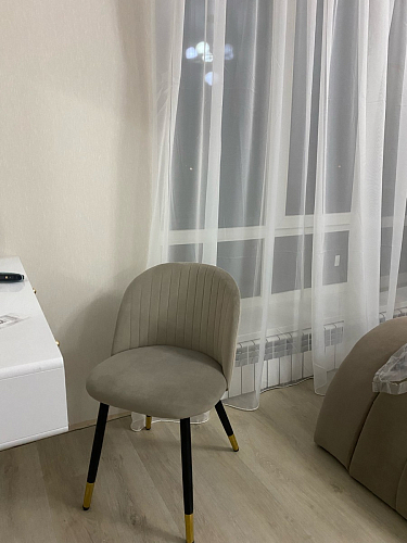 Стул на металлокаркасе Gabi gray / black фото покупателя 453