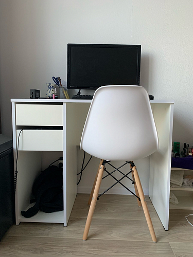 Пластиковый стул Eames PC-015 желтый фото покупателя 163