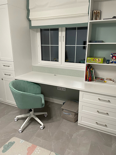 Компьютерное кресло Тибо светло-коричневый / белый фото покупателя 81