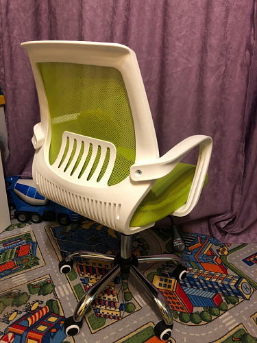 Компьютерное кресло Ergoplus blue / gray / white фото покупателя 19