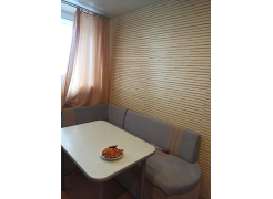 Кухонный диван Токио левый желтый / коричневый микровельвет фото покупателя 1