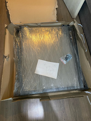 Деревянный стол Лота Лофт 120x75 дуб крафт табачный / черный матовый фото покупателя 12