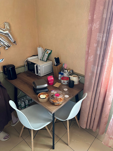 Стол Тринити Лофт 120 32 мм дуб галифакс табако / черный матовый фото покупателя 483