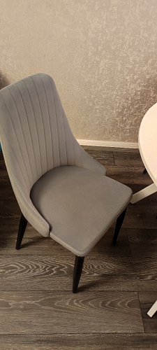 Стул на металлокаркасе Kora light blue / white фото покупателя 463