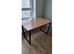 Стол Лота Лофт 140 25 мм черный матовый / бетон фото покупателя 856