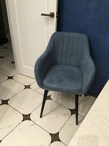 Стул Mody blue fabric фото покупателя 16