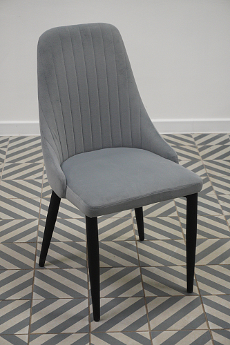 Стул на металлокаркасе Kora white / gray из шоурума 12