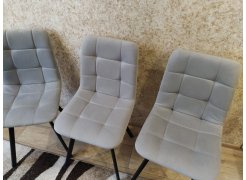 Стул на металлокаркасе Чилли горчичный / белый фото покупателя 306