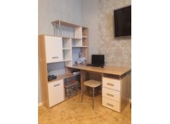 Стол компьютерный Джаз-15 белый правый фото покупателя 178