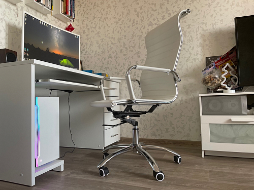 Компьютерное кресло Rota белое фото покупателя 15