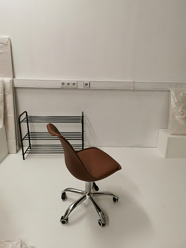 Компьютерное кресло Kolin с подушкой clear / white фото покупателя 386