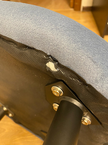 Стул на металлокаркасе Gabi 1 темно-серый / черный фото покупателя 281