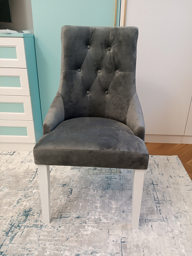 Стул Elegance white / grey фото покупателя 4