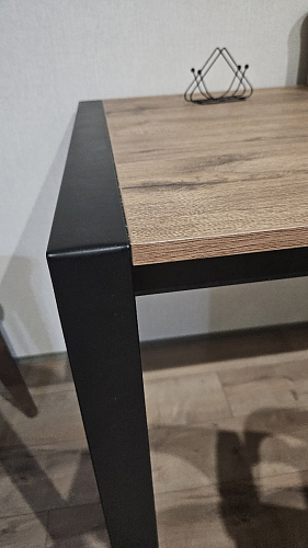 Стол Центавр бетон / графит фото покупателя 41