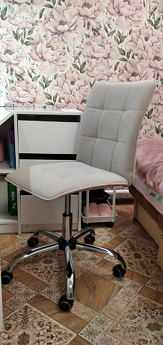 Компьютерное кресло One флок серый 29 фото покупателя 19