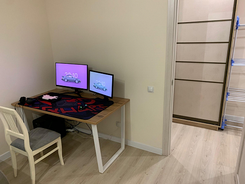 Деревянный стол Лота Лофт 140х80 дуб крафт табачный / черный матовый фото покупателя 481