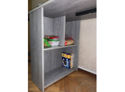 Письменный стол Битти Лофт 116х60х75 дуб делано темный / черный матовый фото покупателя 59