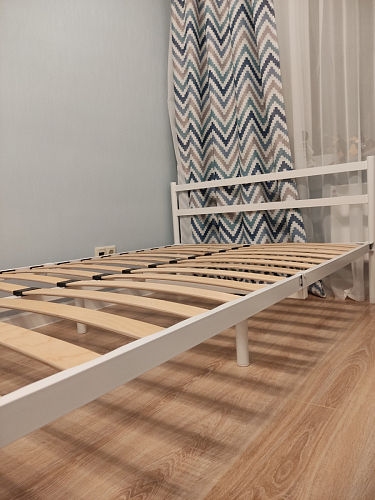 Односпальная кровать Фади 80х200 черная фото покупателя 339
