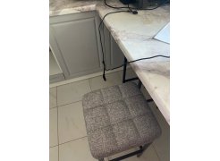 Барный стул Лофт кожзам d1 / черный матовый фото покупателя 246