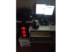 Компьютерный стол Джаз-24 левый венге фото покупателя 121