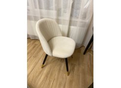 Стул на металлокаркасе Gabi 1 light purple / black фото покупателя 796