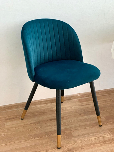 Стул на металлокаркасе Gabi gray / black фото покупателя 336