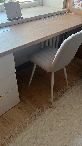 Стул на металлокаркасе Дани темно-серый (zd 995) / черный фото покупателя 13