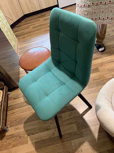 Комплект стульев Чилли 4 шт темно-серый / черный фото покупателя 185