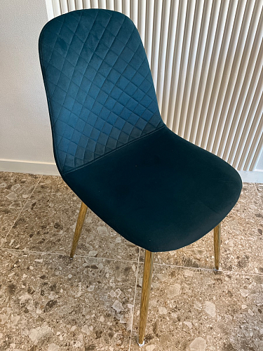 Стул на металлокаркасе Dabl wine red фото покупателя 70